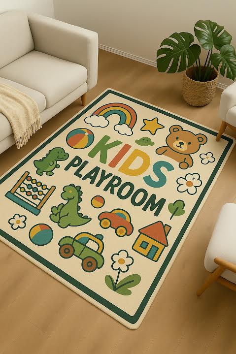 Kids Playing Room Rug